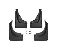 Powerty Custom Fit for Mud Flaps Toyota RAV4 2024 2023 2022 2021 2020 2019 Splash Guards Molded Front and Rear Fender Cover Black ABS 4Pcs Set Hybrid Accessories (Not Fit for 2021 RAV4 Prime)
