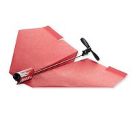 POWERUP 2.0 Paper Airplane Kit Electric Plane Motor Launcher DIY Toy - Red | Ready-To-Use Aeroplane Engine Kit. Fly Longer and Farther. Premium Gift Pack for Creative STEM Aviation Hobbyist Builders.