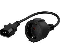 PowerWalker 91015003 IEC C14 to Schuko converter
