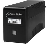Aiptek PowerWalker VI 650 LCD - 650VA - 360W Line Interactive UPS System with LCD Display