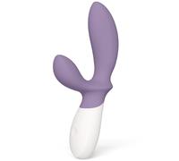 PowerWave Dual Motor Prostate Massager with 12 Vibrating Modes - Blue, Size 9.1 cm x 4.2 cm x 19.6 cm, Poids 0.366 Kg, Color Violet