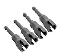 PowerWing Nut Driver Wing Drill Bit Socket Wrenches Tool 1/4" Shank for Panel Screws Eye Hook Bolt Wing Nut Drill Bit Socket Wrenches