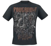 Powerwolf Knights And Wolves T-Shirt black XXL