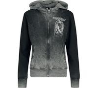 Powerwolf Lupus dei Hoodie Jacket grey XXL