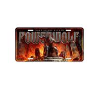 Powerwolf Wake Up The Wicked Sheet Metal Signs multicolor Onesize
