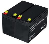Powery replacement rechargeable battery for USV APC RBC48, 12V, Lead-Acid