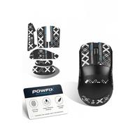 Powfix 1 Pack For ASUS ROG Harpe Ace Mini Mouse Grip Tape, Anti-Slip Sweat Absorbent Black Printed Pattern Gaming Mouse Skin, Easy Install Mouse Upgrade Accessory