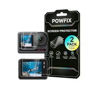 Powfix [2-Pack] Screen Protector for AKASO Brave 8 Lite, High-Definition PET Film, Anti-Scratch & Bubble-Free, Ultra-Thin Shatterproof Shield, Essential Action Camera Accessory