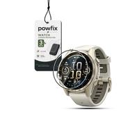 Powfix 3-Pack Hybrid Glass Screen Protector for Garmin Fenix 9 Pro 51mm | 3D Full Coverage, Edge-to-Edge, Anti-Scratch, Shatterproof, HD Clear, Bubble-Free Installation