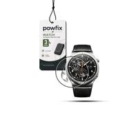 Powfix 3-Pack Hybrid Glass Screen Protector for Vivo Watch 6 | 3D Full Coverage, Edge-to-Edge, Anti-Scratch, Shatterproof, HD Clear, Bubble-Free Installation