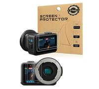 Powfix 9H Toughened Glass Shield for GoPro MISSION 1 PRO ILS Screen, 2 Pack | Anti-Shatter Action Cam Protection, HD Clear Tempered Glass Protector, Scratch Resistant Display Guard