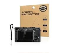 Powfix 9H Toughened Glass Shield for SONY Alpha 7C R Screen, 2 Pack | Anti-Shatter Action Cam Protection, HD Clear Tempered Glass Protector, Scratch Resistant Display Guard