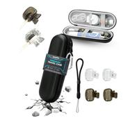 Powfix Oral Hygiene Kit for Dyson CameraJet, EVA Case & 4 Caps,Black | Dust-Proof Head Caps, Shockproof Hard Shell, Detachable Lanyard - All-in-One Protection for Your Electric Toothbrush