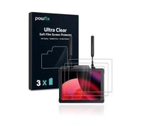 Powfix Screen Protector for Hollyland Pyro 7 Wireless monitor, 3 Pack | Ultra-Thin HD Soft Film, Crystal Clear, Anti-Scratch, Bubble-Free & Shatterproof - Easy Application