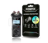 Powfix Screen Protector for Tascam DR-07XP Handy Recorder, Ultra-Thin Transparent HD Soft Film, Anti-Scratch Bubble Free Non-Breakable, 2 Pack