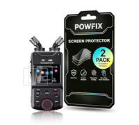 Powfix Screen Protector for TASCAM Portacapture X6 Handy Recorder, Ultra-Thin Transparent HD Soft Film, Anti-Scratch Bubble Free Non-Breakable, 2 Pack
