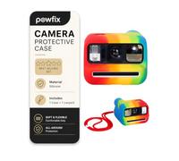 Powfix Silicone Case for Polaroid Go Generation 3, Rainbow, with Lanyard | Shock-Absorbing, Anti-Slip Grip, Precise Cutouts, Lightweight, Ideal for Vlogging, Travel & Daily Photography