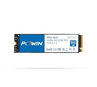 POWIN PPG-42G1 PCIE GEN4x4 NVMe 512GB SSD M.2 2280, Internal Solid State Drive, Speeds Up to 6,400MB/s, Upgrade Storage for PC Computer, Laptop, Game Console, Gaming Computer, Esports Gaming PC