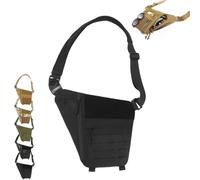 Powios Crossbody Bag - New Shoulder Crossbody Sling Bag for Men, MultifunctionalOutdoor Tactical Shoulder Crossbody Chest Bag (Black)