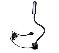 POWKER Led Sewing Machine Light, 30 Led Magnetic Mount Drill Press Light With Flexible Silone Coating Gooseneck For Sewing Machine, Drill Presses, Desks, Music Stands, Craft, Workbenches, Lathes Lamps