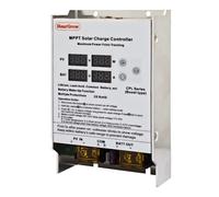 POWLSOJX 600W 30A Boost MPPT Solar Controller, Step-Up Charging from 17V-55V Panels to 24V-85V Battery Banks, 99% Tracking Efficiency, 30A, Pure Copper Inductor, Compatible with Lead Acid/Lithium/Gel