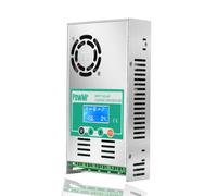 PowMr MPPT Solar Charge Controller 60 amp 48V 36V 24V 12V Auto - Max 160VDC Input, LCD Backlight Solar Charge Controller for Vented Sealed Gel NiCd Lithium Battery and Use【Software Update Version】