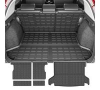 powoq Cargo Liner Compatible with 2016-2022 Honda HRV Trunk Mat TPE Backrest Mat Replacement for 2016-2019 2020 2021 2022 Honda HRV Accessories(2016-2022 HRV, Rear Backrest Mat+Rear Trunk Mat)