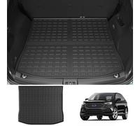 powoq Cargo Mat Compatible with 2015-2023 Ford Edge Trunk Mat TPE Cargo Liner All Season Protection (Only Fit 5-Seater) Replacement for 2015-2021 2022 2023 Ford Edge Accessories (Trunk Mat)