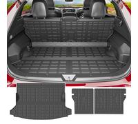 powoq Cargo Mat Compatible with 2024 Subaru Crosstrek/Impreza Trunk Mat Backrest Mat Replacement for 2024 Subaru Crosstrek Accessories (Trunk Mat+Backrest Mat)