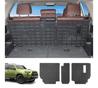 powoq Fit 2010-2023 Toyota 4Runner Backrest Mat Cargo Mat TPE Material Cargo Liner for 2010-2023 Toyota 4Runner Accessories (2nd Backrest Mat)