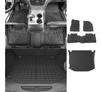 powoq Fit 2011-2021 Jeep Grand Cherokee Trunk Mat TPE Cargo Liner Floor Mat All Weather Cargo Mat for 2011 2012 2013 2014 2015 2016 2017 2018 2019 2020 2021 Jeep Grand Cherokee Accessories