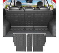 powoq Fit 2017-2022 Mazda CX-5 Cargo Liner Car Trunk Mat TPE Back Seat Protector for 2017 2018 2019 2020 2021 2022 Mazda CX-5 Accessories (Rear Backrest Mat)