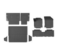 powoq Fit 2018-2023 Chevrolet Equinox GMC Terrain Trunk Mat TPE Cargo Liner Backrest Mat Floor Mat for 2018-23 Chevrolet Equinox GMC Terrain Accessories (Update Rear Trunk Mat+Backrest Mat+Floor Mat)