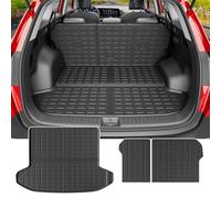 powoq Fuel&Hybrid Cargo Mat Compatible with 2023-2026 Kia Sportage Cargo Liner Trunk Mat TPE Backrest Trunk Liner Replacement for 2023 2024 2025 2026 Kia Sportage Accessories