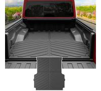 powoq Truck Bed Mat Compatible with 2020-2023 Jeep Gladiator JT Pickup Bed Liner All Weather Truck Mat 5 FT Replacement for 2020 2021 2022 2023 Jeep Gladiator Accessories (Truck Bed Mat)