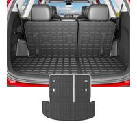 powoq Trunk Mat Compatible with 2020-2024 Kia Telluride Cargo Liner with Backrest Mat All Season Protection Cargo Mat Behind 3rd Row Replacement for 2020-2024 Kia Telluride Accessories