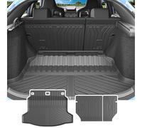 powoq Trunk Mat Compatible with 2022 2023 2024 Honda Civic Hatchback Backrest Mat TPE Cargo Liner Replacement for 2022 23 24 Honda Civic Accessories (Fit Hatchback, Rear Backrest Mat+Rear Trunk Mat)