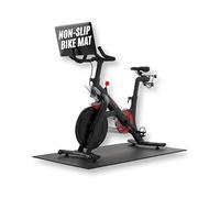 POWR LABS Sweat Proof Stationary Bike Mat for Carpet, Compatible with Peloton, Wahoo Kickr