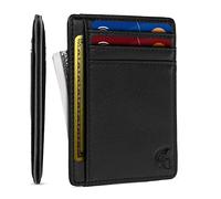 POWR Mens Wallet, Slim Wallet RFID Blocking Minimalist Credit Card Holder, Holds up to 7 Cards and Bank Notes, Ideal for Travel
