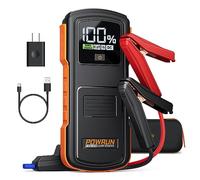Powrun P-ONE MAX Jump Starter, 4000A Portable Jump Box, Car Jump Starter Battery Pack for All Gas or Diesel Engines up to 10.0L, 12V Car Battery Jump Starter with a Carrying Case (Black&Orange)