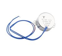 POWSI 2.5/3/5-6 r/min Synchronous Motor Pro TYC-50 AC 110V 220V 12V 50/60Hz Torque 4W CW/CCW Microwave Turntable for Electric Fan(AC110V 2.5-3R)