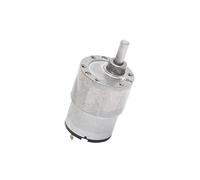 POWSI JGB37-520 DC 6V/12V/24V High Torque Gear Motor All Metal Gear Box Electric Motor 7/12/22/35/45/66/107/200/320/600/960RPM(600rpm,24V)
