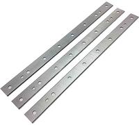 Powswopx 13-Inch Planer Blades Replacement for DeWalt DW735 DW735X Planer, Replace DW7352, Double Sided Heat Treated, Made of High-Speed Steel - 1 Set (3 pcs)