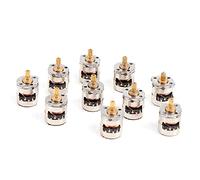 POWTAXBJGD Rotating Electric Miniature Stepper with Gear, Mini 2-Phase 4-Wire Stepper Electronic Starter, Small Micro Electronic Starter, Toy Engine, 10 Pcs Hobby Upgrade