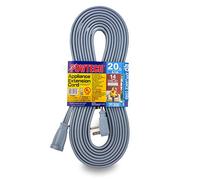 POWTECH Heavy duty 20 FT Air Conditioner and Major Appliance Extension Cord UL Listed 14 Gauge, 125V, 15 Amps, 1875 Watts GROUNDED 3-PRONGED CORD