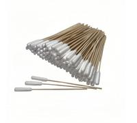 Powuthy 100 Pcs 6-Inch Long Cotton Swabs, Suitable for Pet Ear Cleaning/Wound Care, Also for Electronics Cleaning, Makeup, Etc.