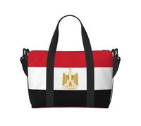 Powzjzw Egyptian Flag Travel Duffle Bag Weekender Carry On Tote Bags for Women Hospital Bags for Labor and Delivery Overnight Luggage Bag