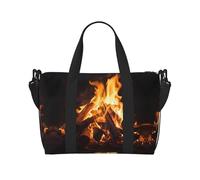 Powzjzw Open Fire Travel Duffle Bag Weekender Carry On Tote Bags for Women Hospital Bags for Labor and Delivery Overnight Luggage Bag