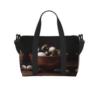 Powzjzw Thousand-Year Egg Travel Duffle Bag Weekender Carry On Tote Bags for Women Hospital Bags for Labor and Delivery Overnight Luggage Bag