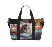 Powzjzw Tom Thumb Travel Duffle Bag Weekender Carry On Tote Bags for Women Hospital Bags for Labor and Delivery Overnight Luggage Bag